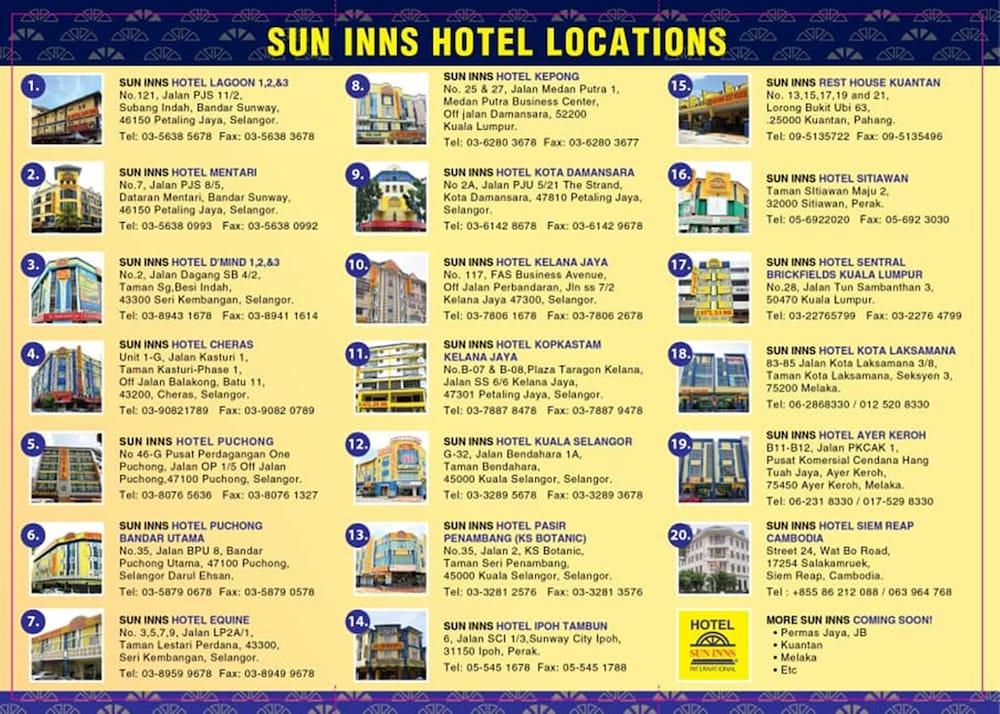 Sun Inns Hotel Sentral, Brickfields Kuala Lumpur Esterno foto